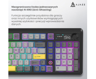 Ajazz AK980 V2 Gift Switch V2 Black Gray Yellow z ekranem - 1536371 - zdjęcie 11